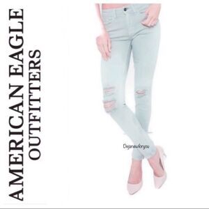 AMERICAN EAGLE Hi-Rise Jegging Jeans SHORT